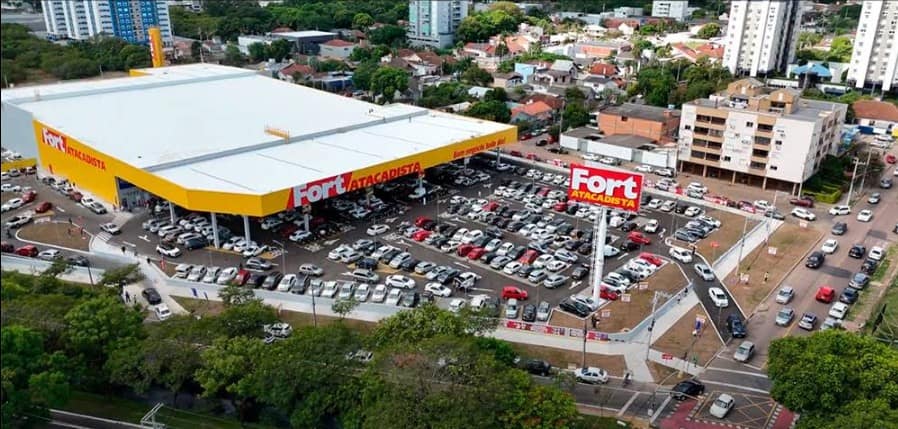 Otimização de fundação para supermercado