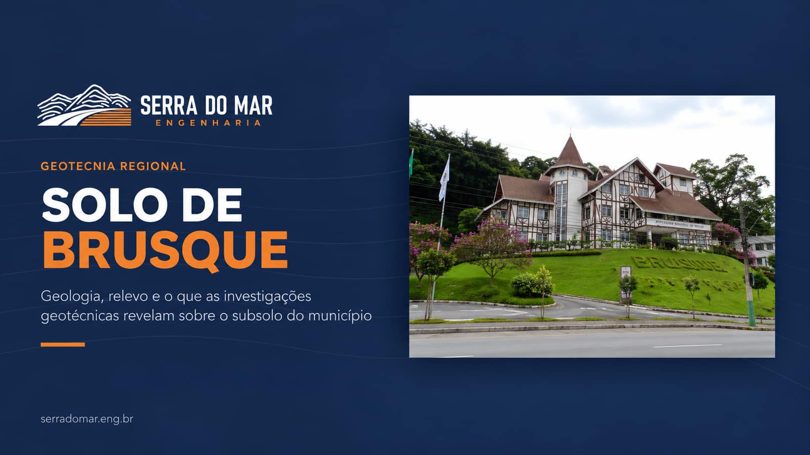 Solo de Brusque: geologia, relevo e características geotécnicas