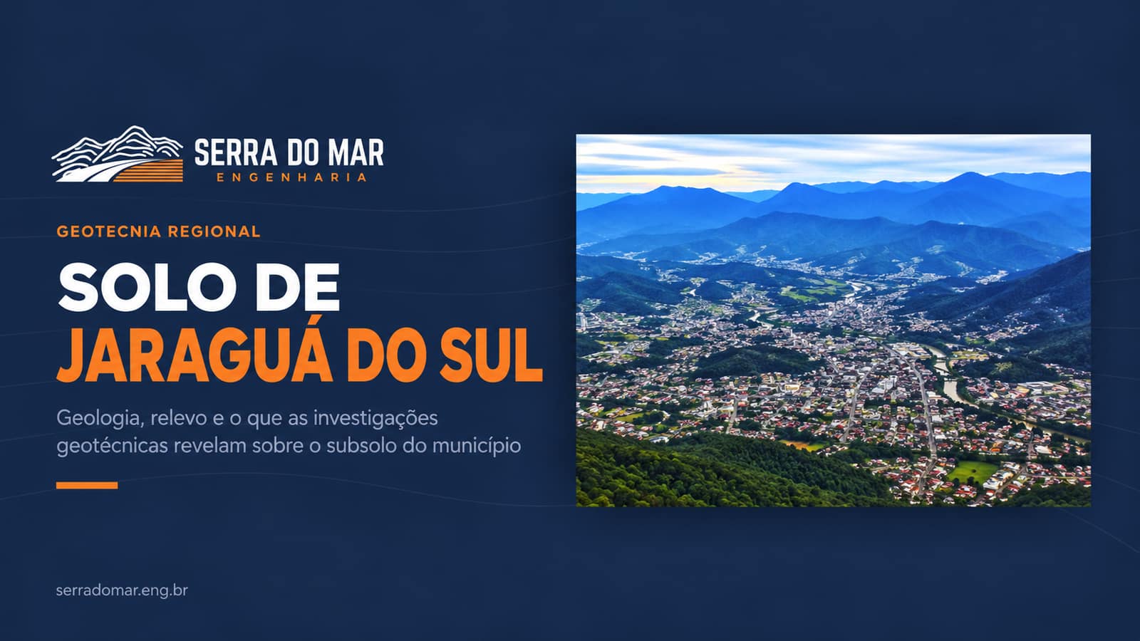 Solo de Jaraguá do Sul: geologia, relevo e características geotécnicas